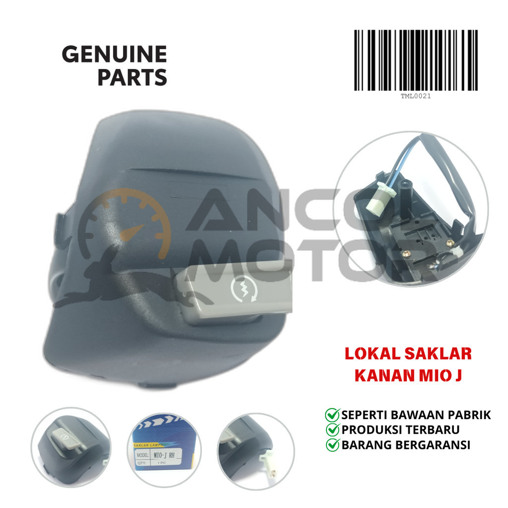 Lokal Switch Saklar Kanan Mio J M3 Soul GT 125 Tombol  Stater Motor