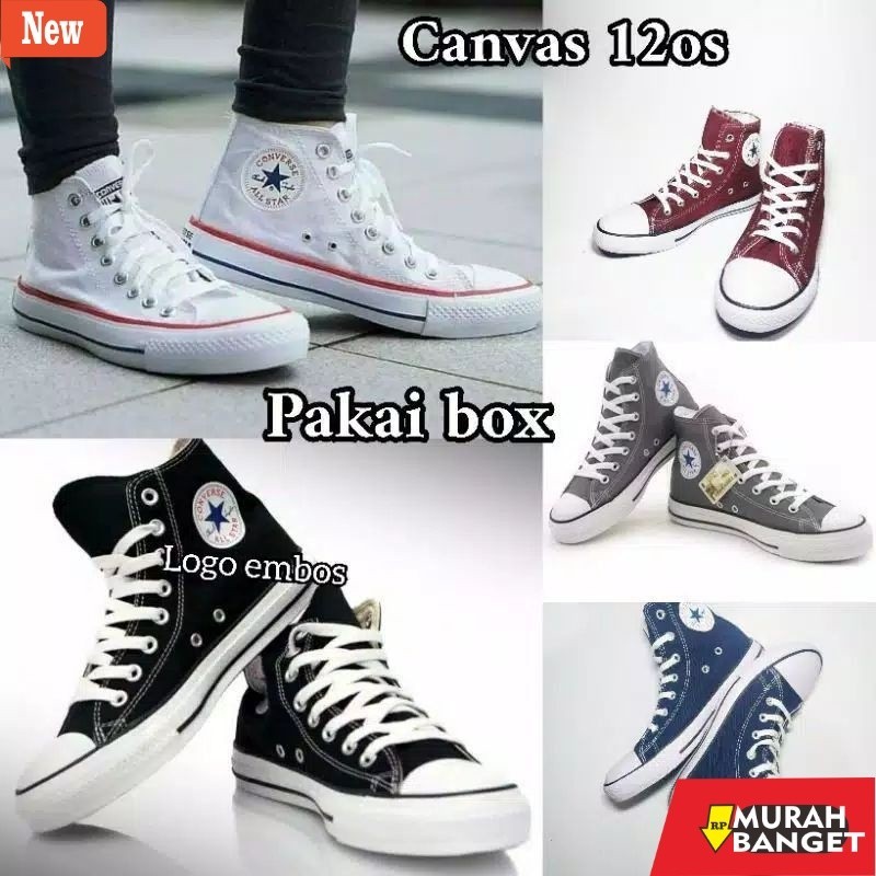 sepatu sneakers pria original ( BISA COD ) SEPATU BOOTS CONVERSE ALLSTAR (TINGGI) PRIA DAN WANITA CA
