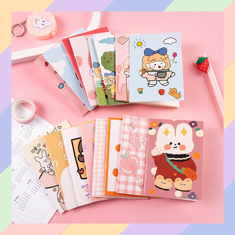 

NM01 Notebook MINI Buku Tulis Kecil Note Memo Book Motif Lucu 29A2