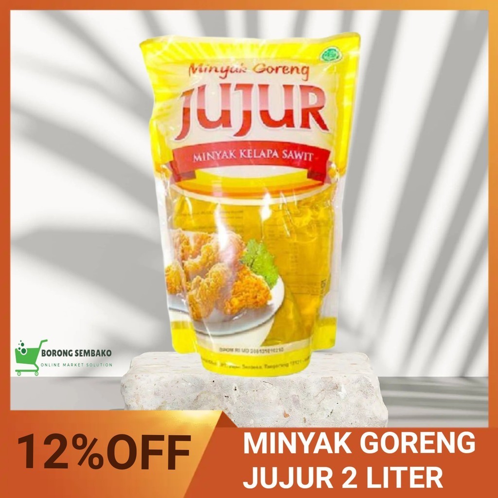 Minyak Goreng Jujur 2 Liter / Minyak Goreng 2 Liter Promo Termurah COD / Minyak Jujur 2 Liter