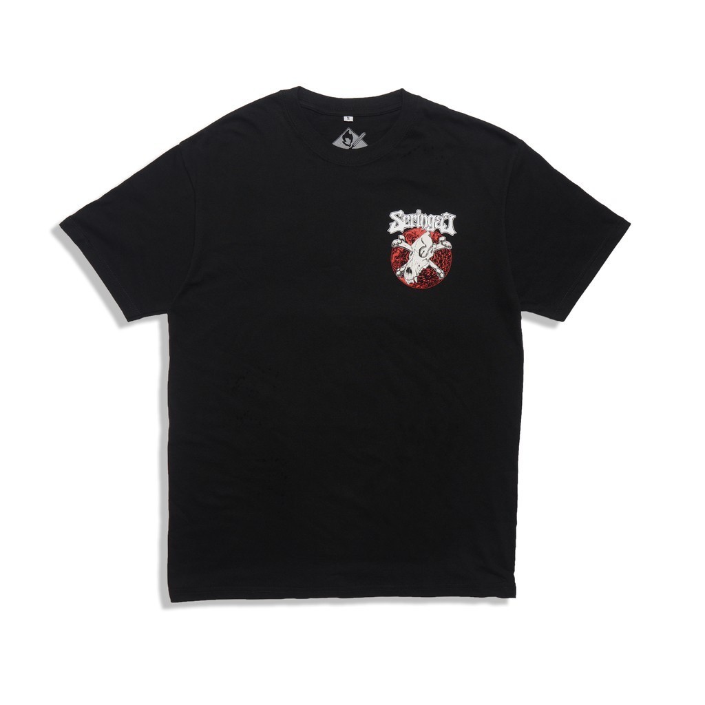 【COD】 NEW 【COD】Seringai - Chopper Tshirt - Black/ OKE T-Shirt KAOS