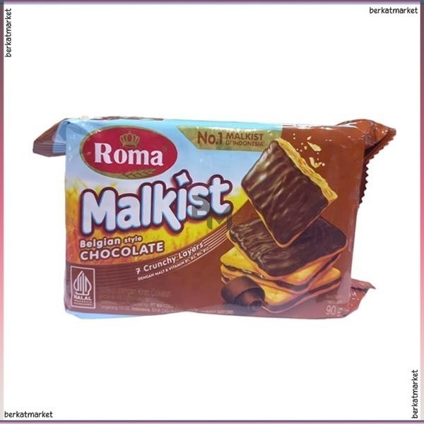 

ROMA MALKIST COKELAT 90 GR BISKUIT