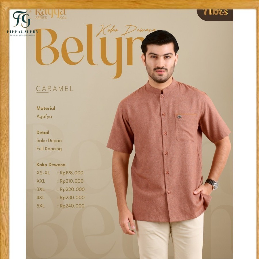 (FG)NIBRAS Sale SARIMBIT/ Sarimbit Nibras Belyn Koko /Nibras Original/Kualitas Premium/Koko Pria Dew