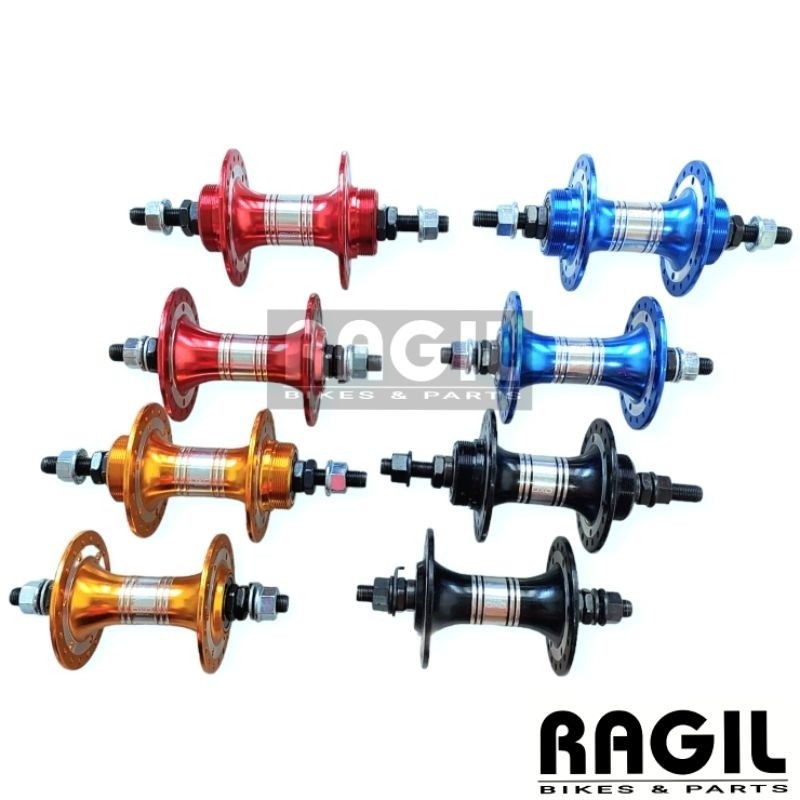 QJ18FX HUB FREEHUB OXO PLATINUM HARO BMX BEARING ALLOY ALUMUNIUM ULIR DRAT 36 HOLE 36H FIXIE MTB BOS