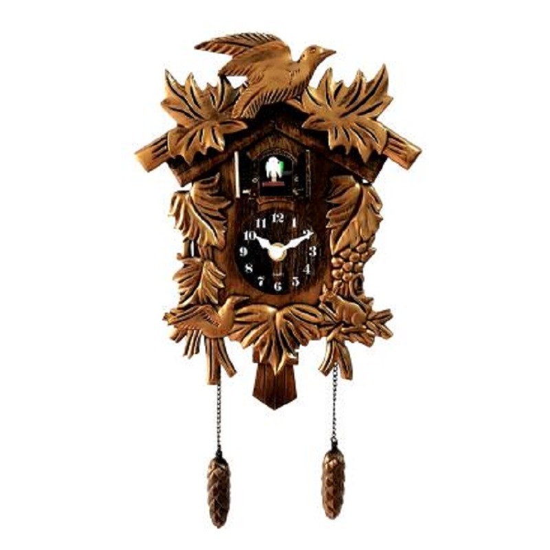 14inch Cuckoo Clock Living Room Wall Clock Bird Cuckoo Alarm Clock Wall-watch Children Unicorn Decor
