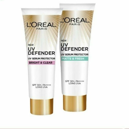 Loreal paris UV Defender Sunscreen Bright and Clear Matte and Fresh | Correct Protect SPF 50 15ml 50