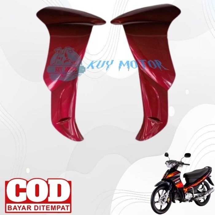Body sayap Depan Luar Yamaha Jupiter Z Burhan 2006 - 2008 Merah Maroon