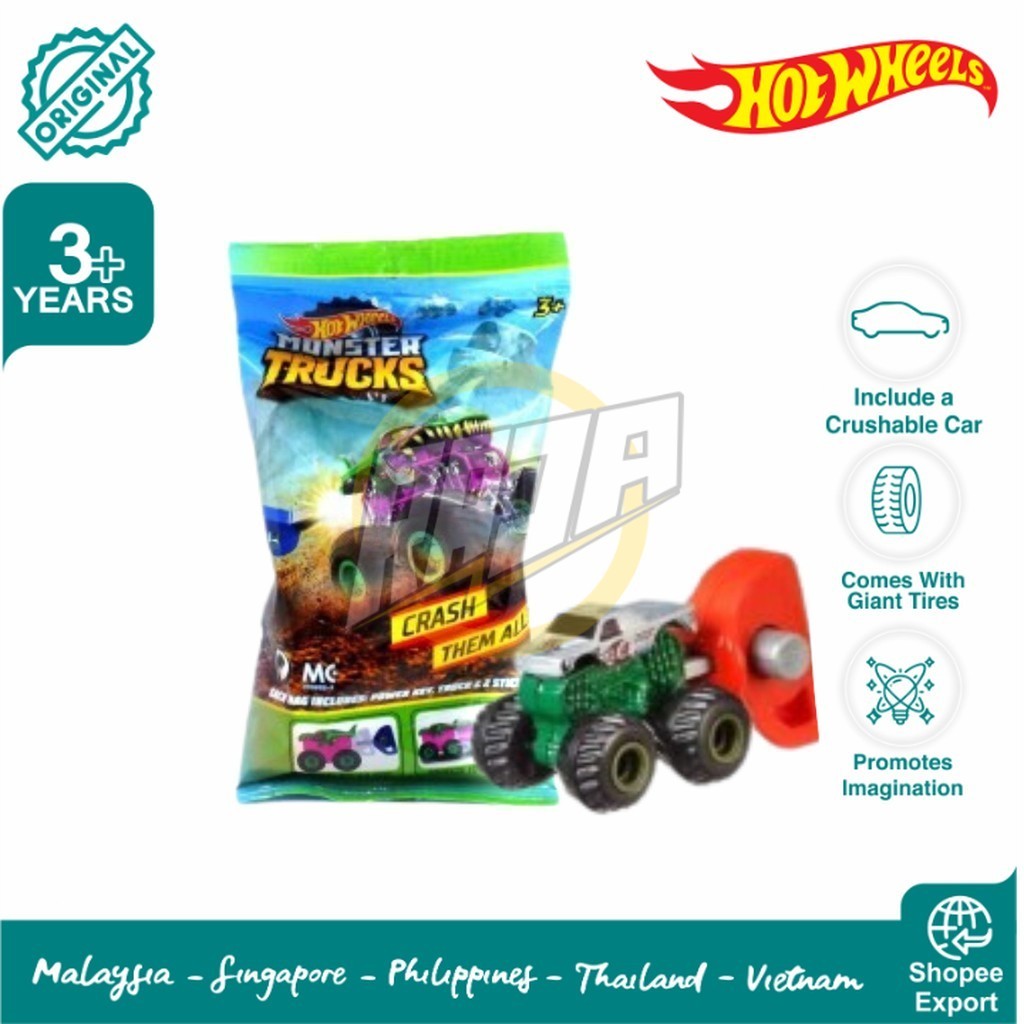 Hot Wheels Monster Trucks Mini Blind Bag - Cvradit