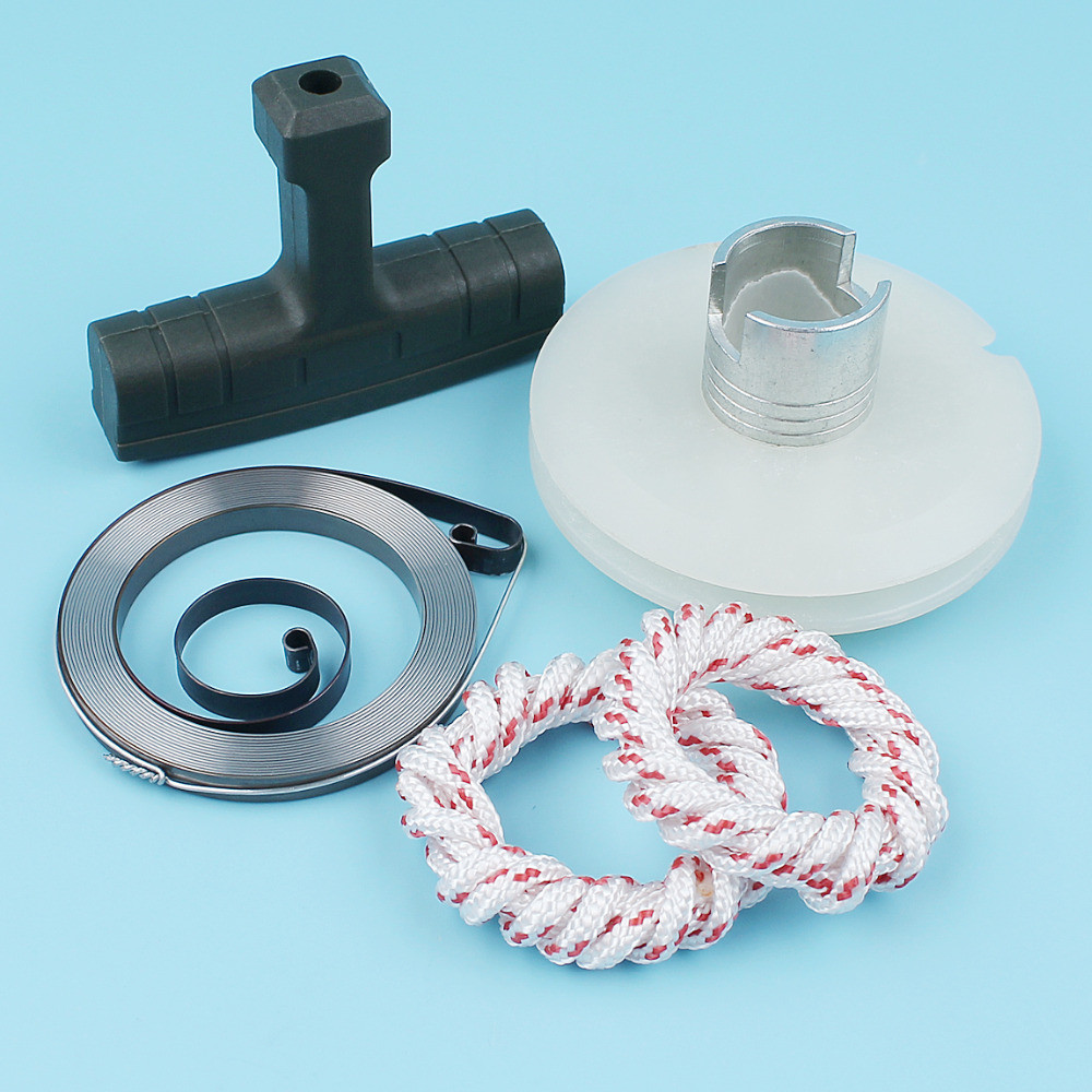 Recoil Starter Pulley Handle Grip Rope Spring Kit For Husqvarna 61 268 272 268K 272S Chainsaw [#5031