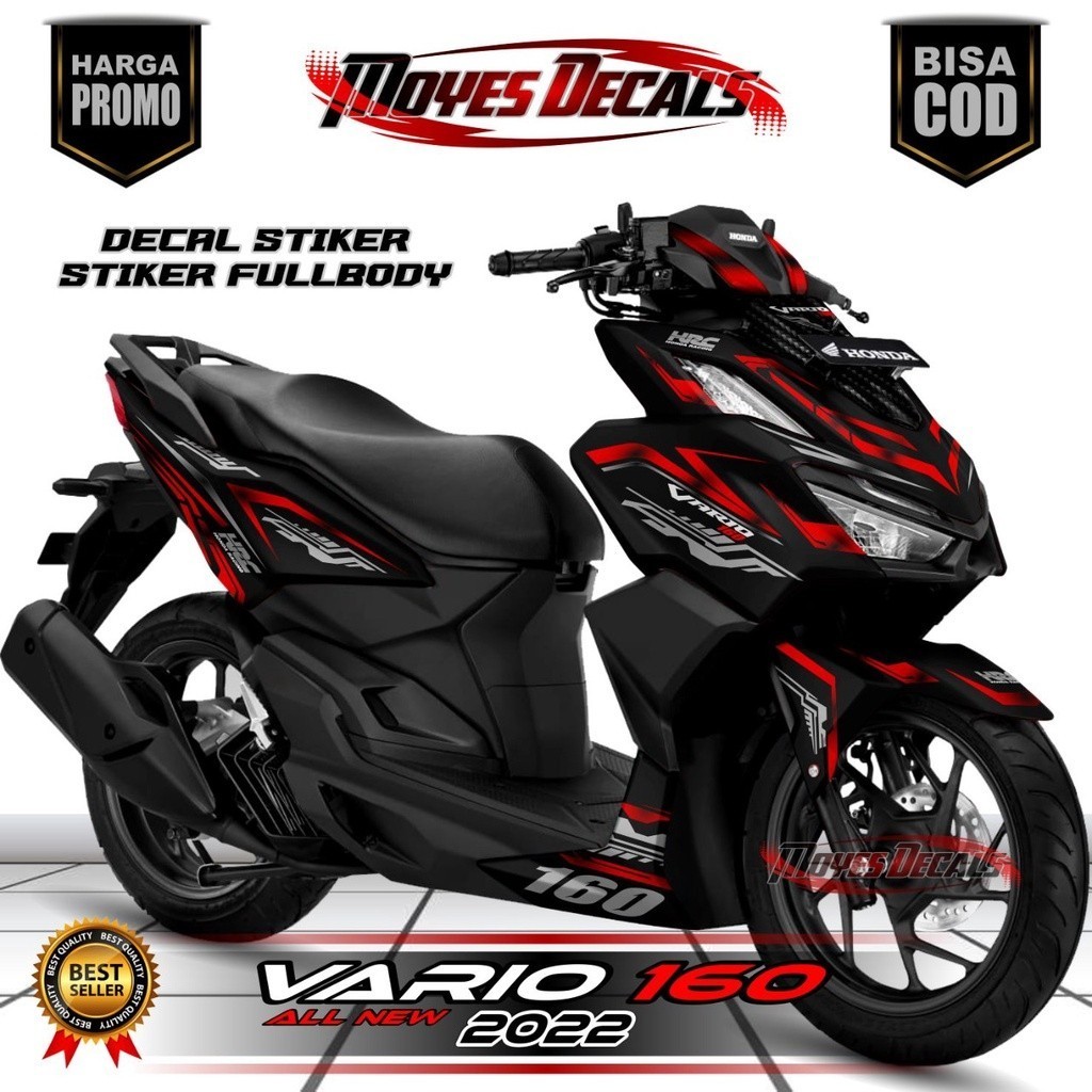 (COD) decal vario new 160 2022 stiker striping vario 160 stiker fullbody honda vario 160 stiker deca