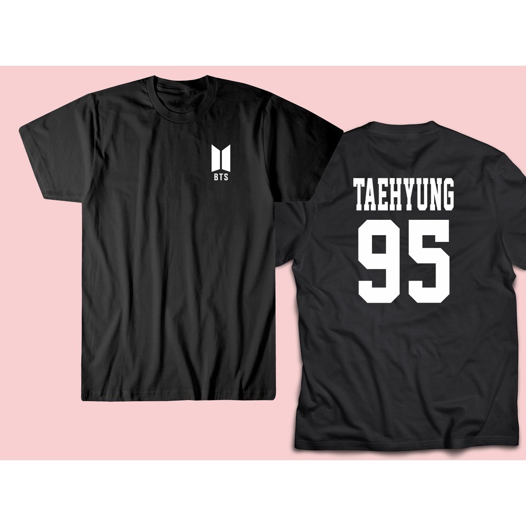[COD] Baju Kaos BTS LOGO Kim taehyung Jungkook MEMBER ARMY V  TERMURAH WANITA PRIA
