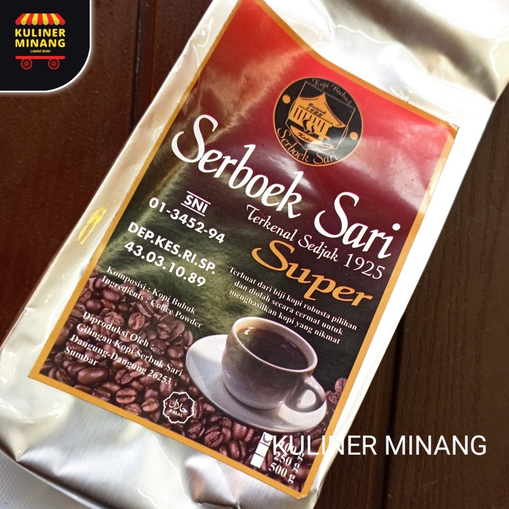 

Kuliner Minang Kopi serbuk sari Original Oleh-Oleh Asli Cemilan Kampung Makanan Khas Payakumbuh Padang Jajanan Snack Kabau AX00