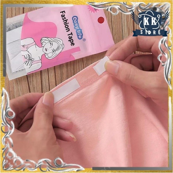 

Fashion Tape Perekat isi 36 Pcs Transparant Pakaian Double Tape Pakaian Solatip Perekat Baju Safety Tape Transparan TERMURAH TERLARIS
