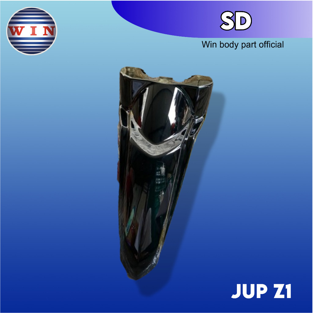 SLEBOR DEPAN SPAKBOARD DEPAN FRONT FENDER JUP Z1 JUPITER Z1 1DY WIN HITAM