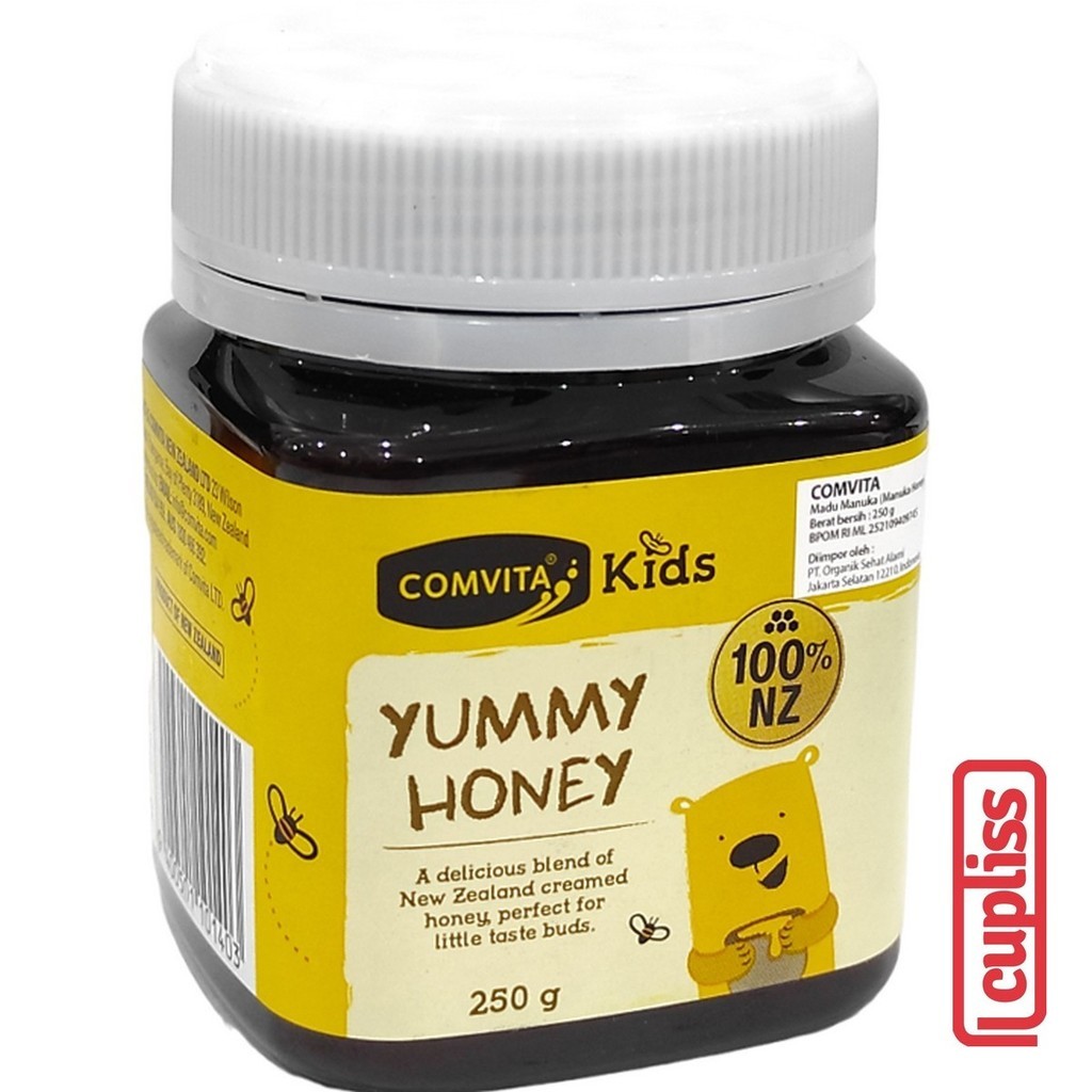 

Comvita Kids 250gr Yummy Honey Madu Asli New Zealand 250 g