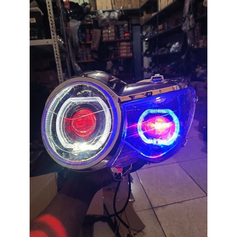 REFLEKTOR LAMPU DEPAN TIGER REVO DOBLE PROJIE BILLED BILED