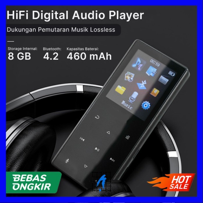 HiFi DAP MP3 Player Bluetooth 8GB