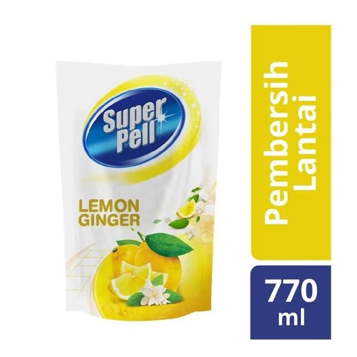 Super Pell LEMON GINGER 770 ml Pel Lantai