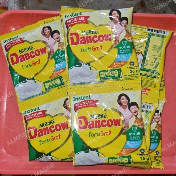 

dancow vanilla fortigro sachet 26gram - PCS