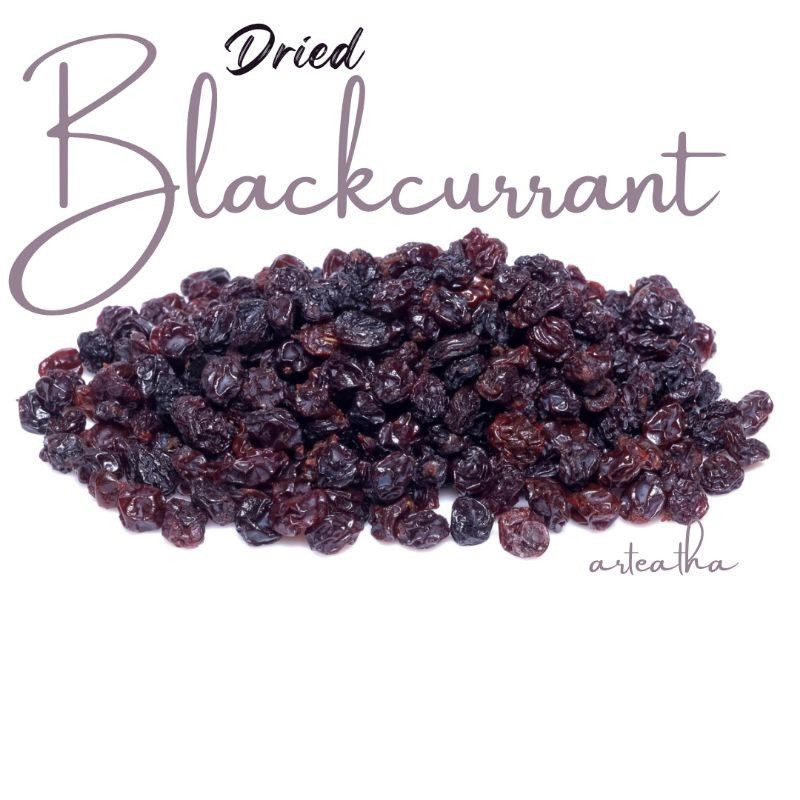 

Dried blackcurrant/blackcurrant kering(BUKAN KRIPIK/TIDAK KRIUK)