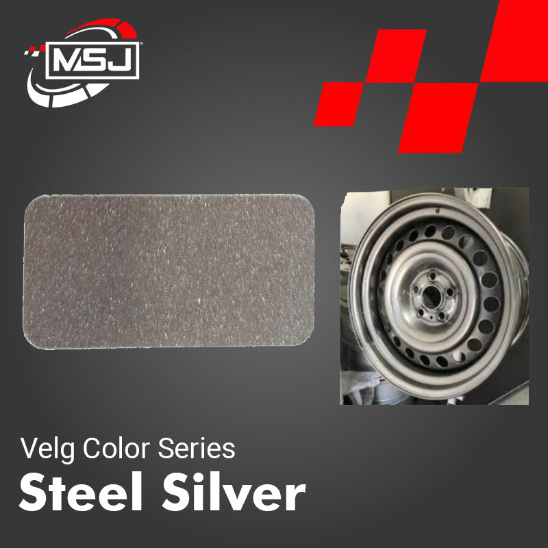 Cat Velg Mobil/Motor Steel Silver | Sport Rim | MSJ