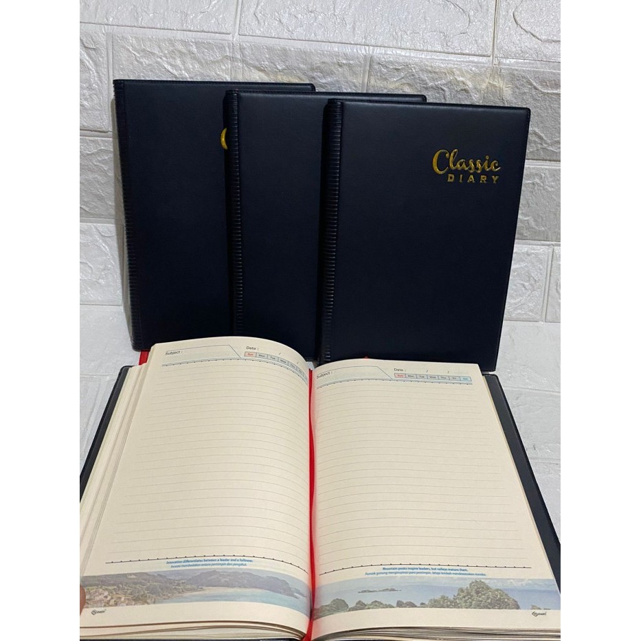 

AGENDA CLASSIC DIARY TAHUN 2025 - CLASSIC DIARY