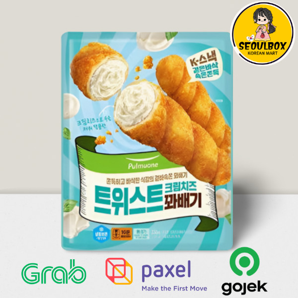 

Pulmuone Twisted Pretzel Cream Cheese 336g - Pretzel Isi Cream Cheese Made In Korea