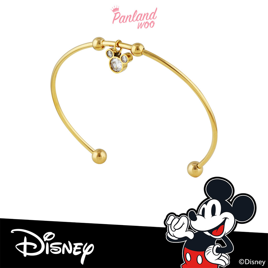 Panlandwoo - Mickey & Minnie Mouse Collection - Gelang Bangle Titanium Wanita Shanky