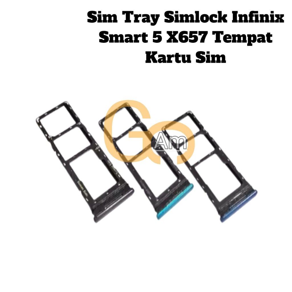 Sim Tray Simlock Infinix Smart 5 X657 Tempat Kartu Sim