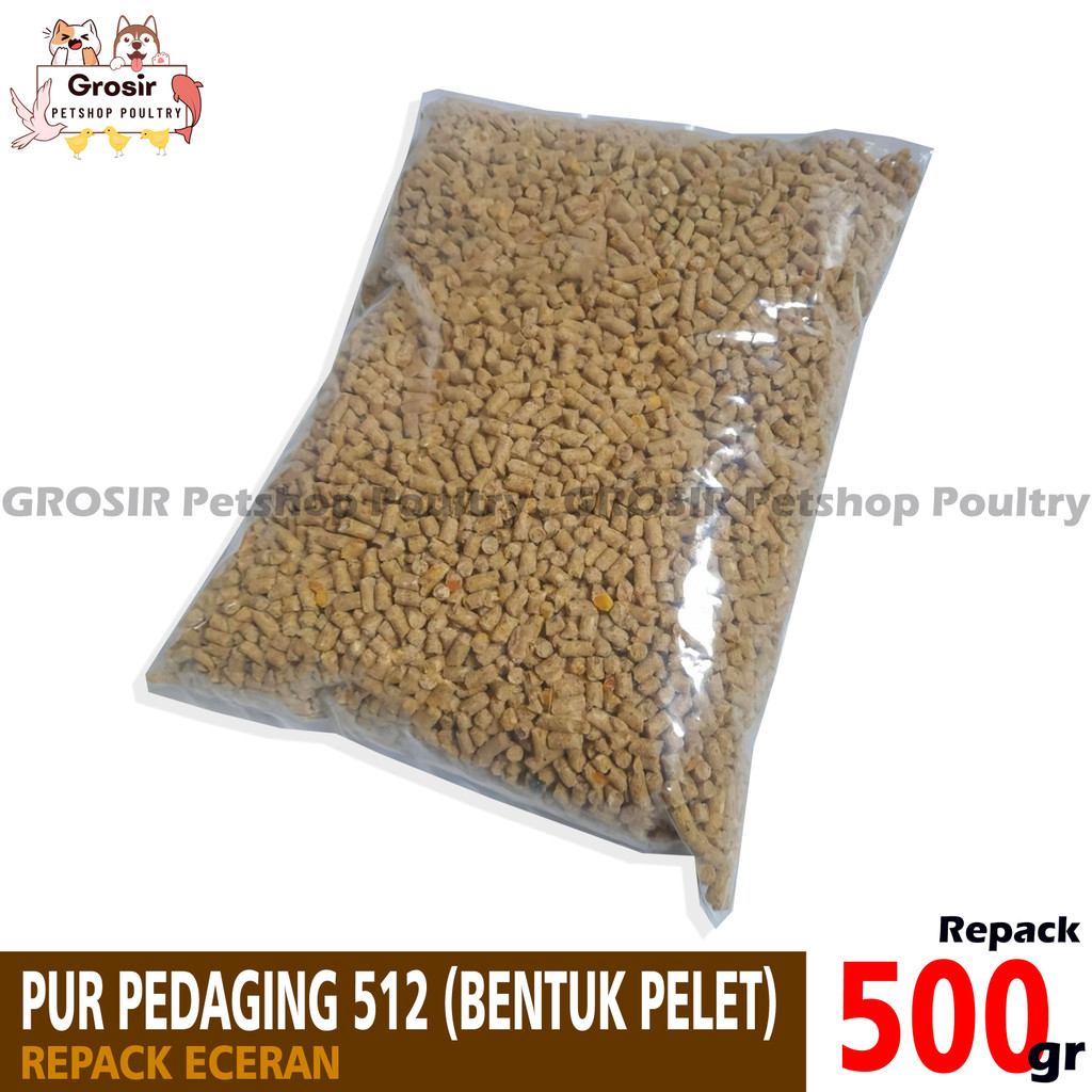 Pur Pakan Ayam Unggas Pedaging 512 Bravo Dewasa