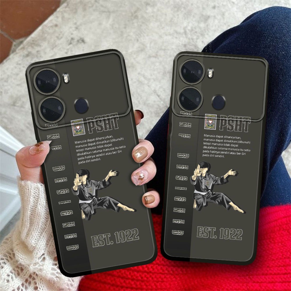 QR46 Softcase Pro Camera Motif PSHT Untuk Itel P40 - Case Pelindung Kamera - Cassing Hp - Fashion Pr