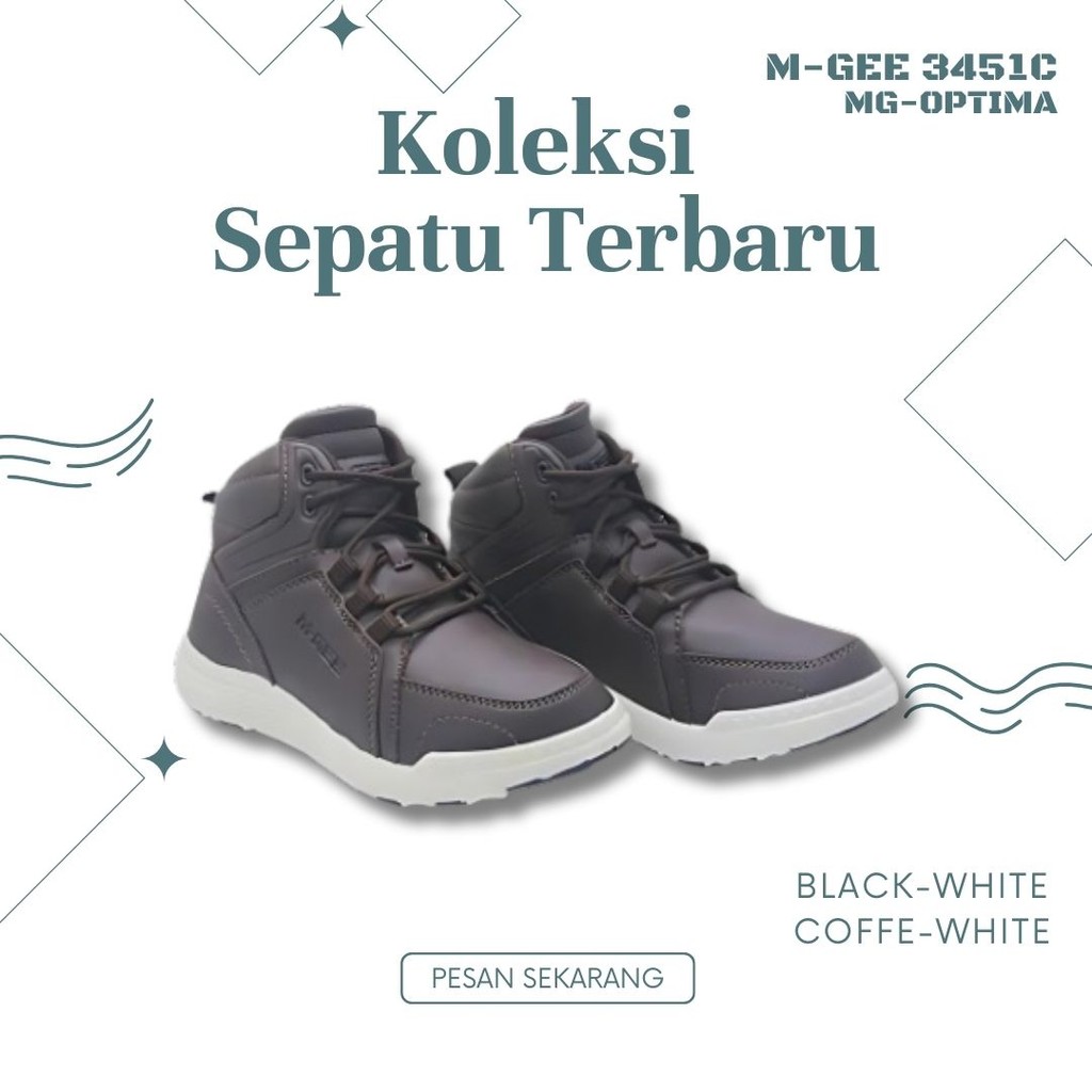 Sepatu M-GEE 3451C MG-Optima: Elegan, Kuat, dan Nyaman