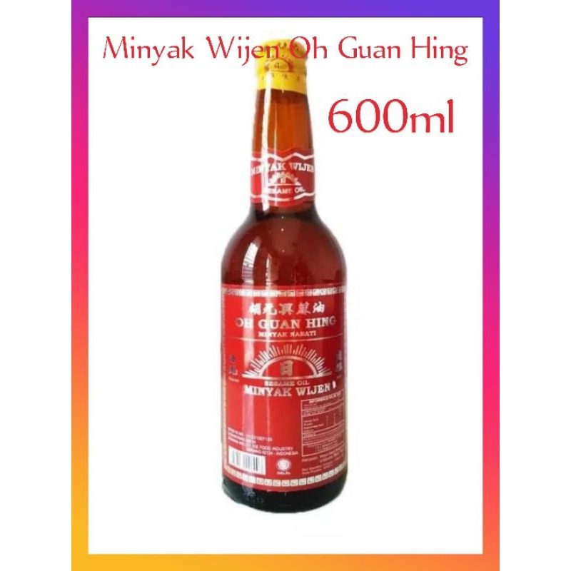 

Minyak Wijen Cap Matahari Oh Guan Hing 600ml