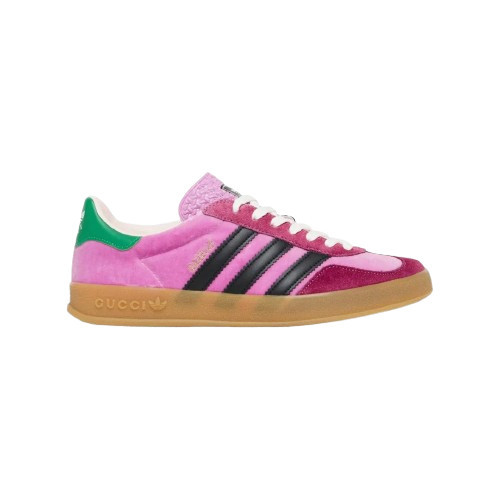 Sepatu Adidas Gazelle Gucci Pink Velvet 100% Original BNIB