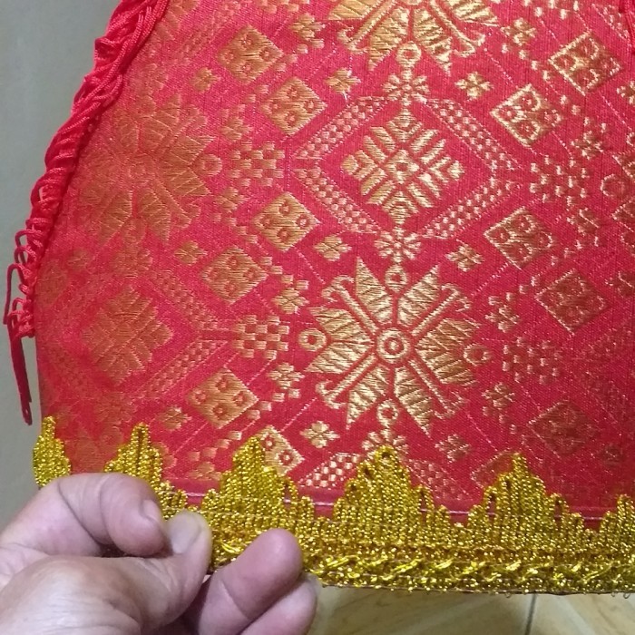 Mark Sortopi Topi Pengantin Batak Penari Pria Karo Sor Topi Toba Ulos