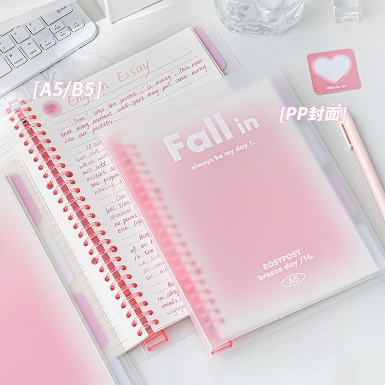 

Buku Binder A5 B5 / Notebook Aesthetic Korea Besar / Buku Jurnal / Buku Catatan Lucu / Sampul Buku Aesthetic / Loose Leaf Notebook Notepad / Buku Tulis Sekolah / Alat Tulis Stationery Siswa University