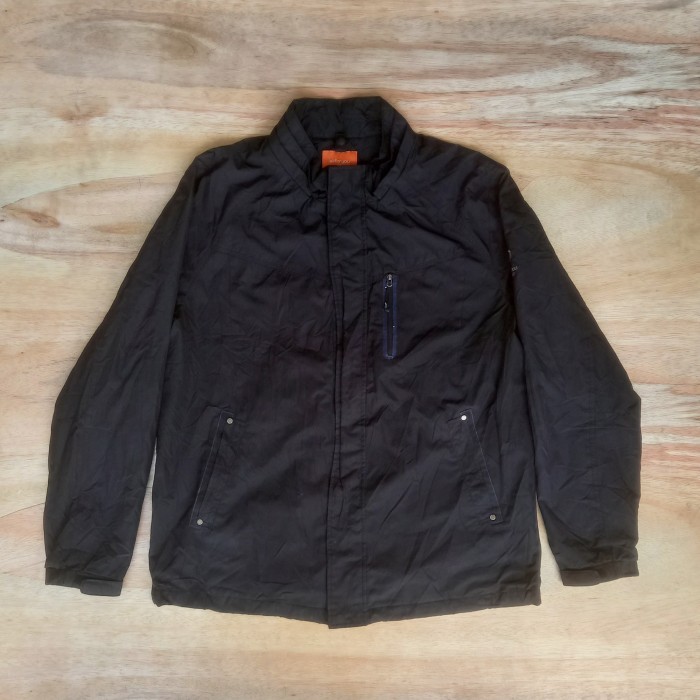jaket outdoor gunung pria Allforyou warna hitam size 100 / L