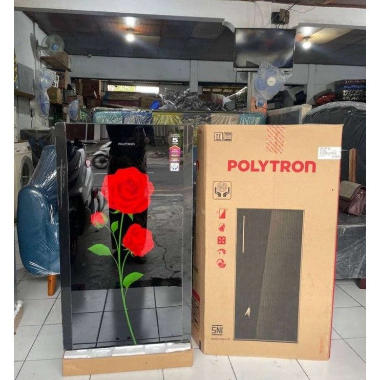 Kulkas POLYTRON MODEL TERBARU 1Pintu PRA15CRX