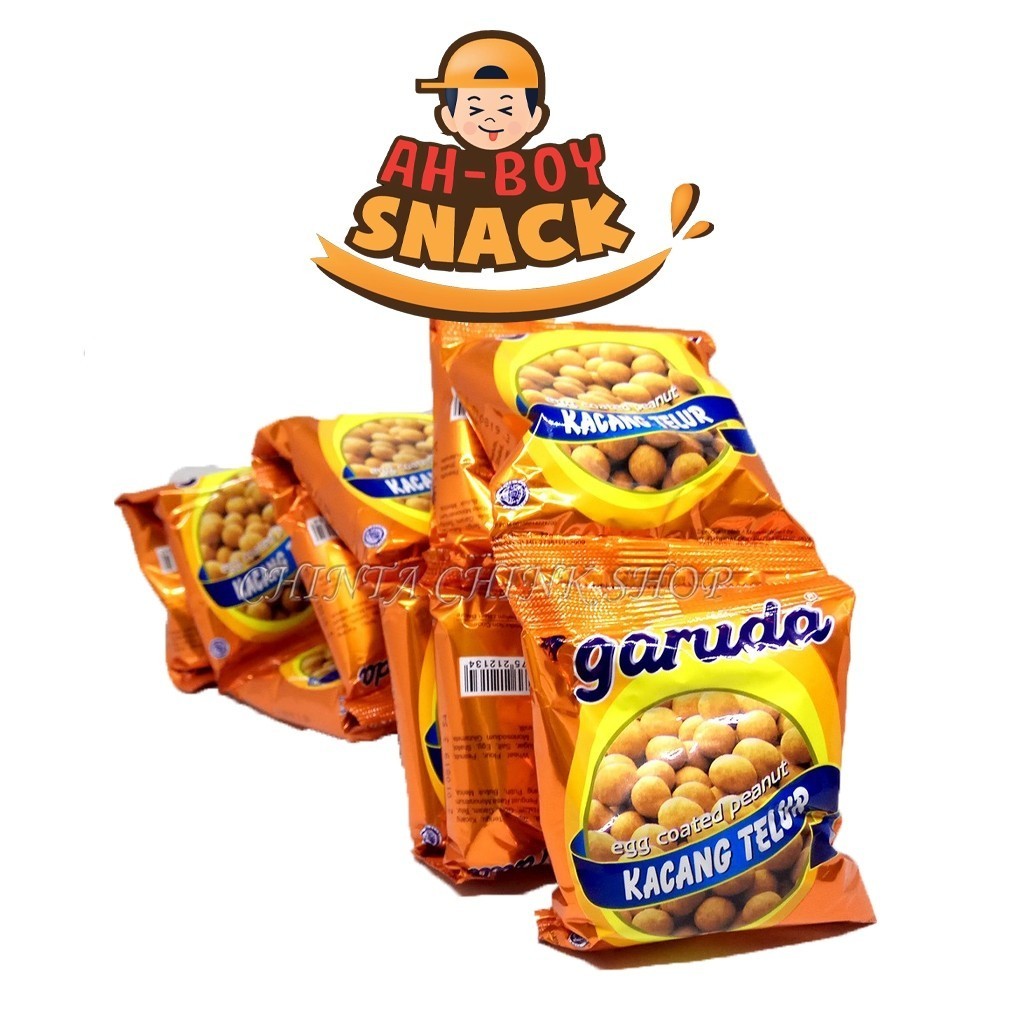 

GARUDA KACANG TELUR RENCENG ISI ( 10 SACHET X 16 GRAM ) - KACANG TELUR ORIGINAL GARUDA PER RENCENG ISI 10 SACHET