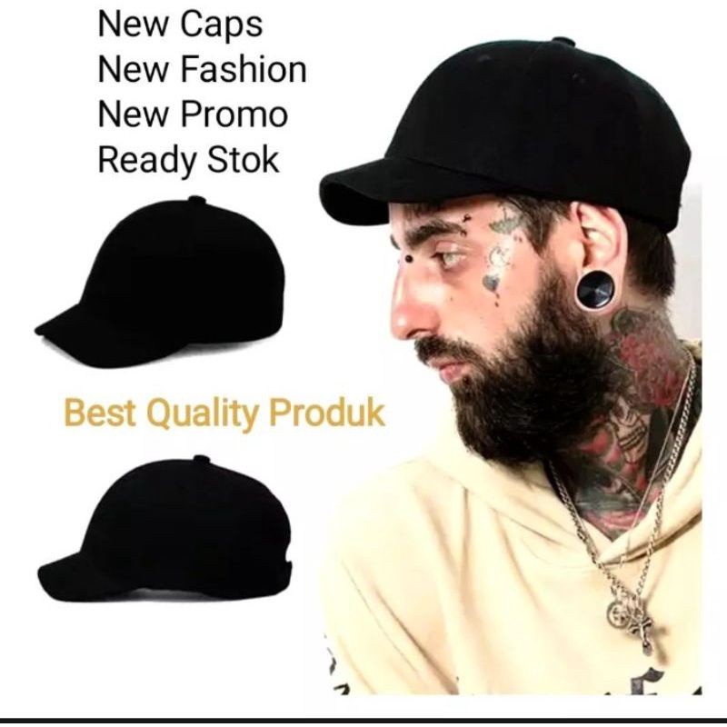 TOPI LIDAH PENDEK TOPI KOMANDO POLOS / TOPI MILITER LAKI PEREMPUAN KUALITAS PREMIUM TERMURAH