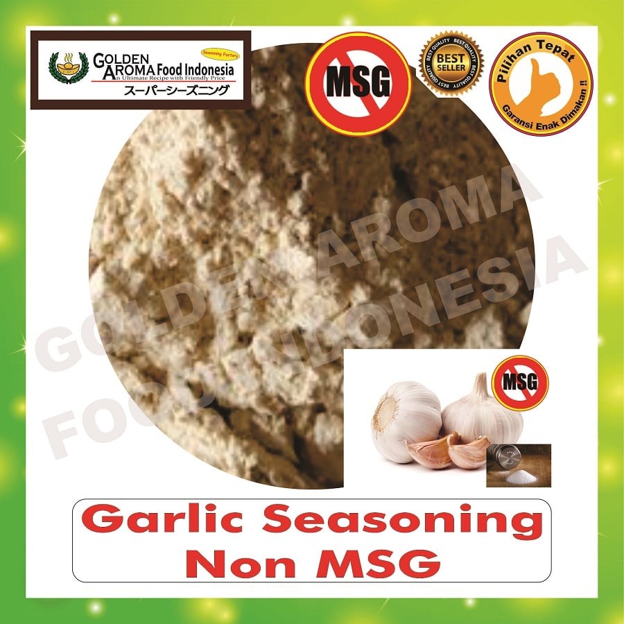 

Bubuk Tabur Rasa Bawang Putih seasoning Non MSG 100Gr Bumbu Serbaguna garlic Seasoning Powder halal