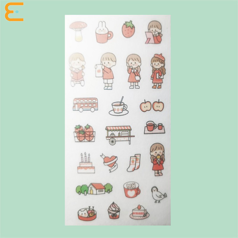 

Eeghrerr Pita Lucu Rekening Tangan Ponsel Dekorasi Ponsel Stiker Kecil Stiker Emoji Stiker Ekspresi Buku Harian DIY