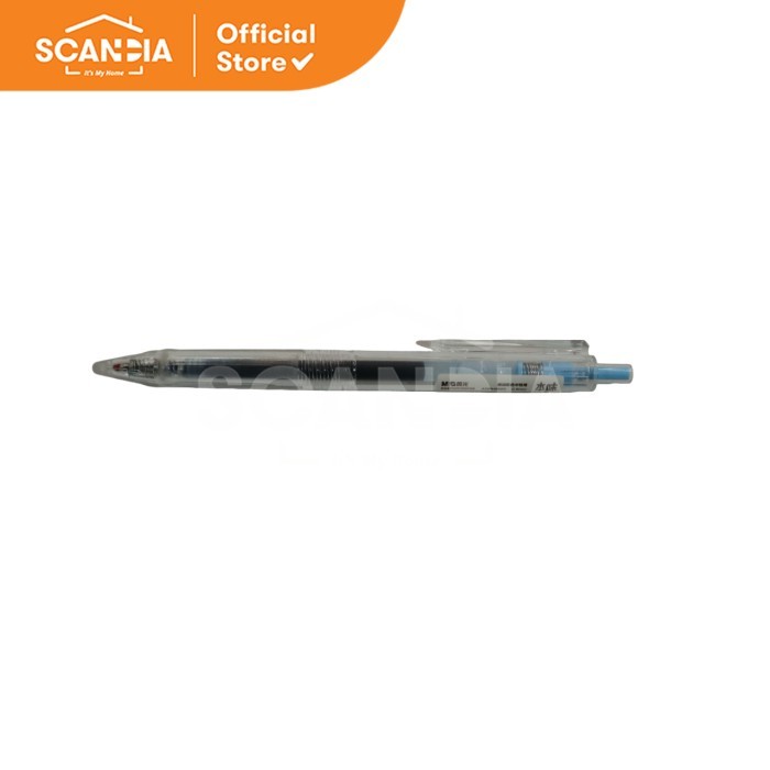 

SCANDIA Pulpen Retractable Gel Pen Sky Blue 0.5mm (AGPH5603)