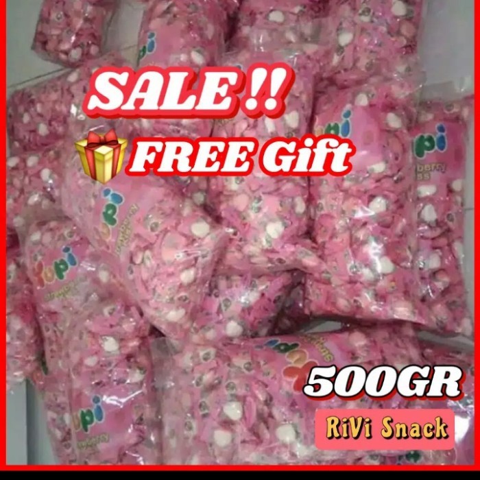 

PROMO] 500GR YUPI KILOAN / PERMEN GROSIR - FRUIT PUFF, 125GR