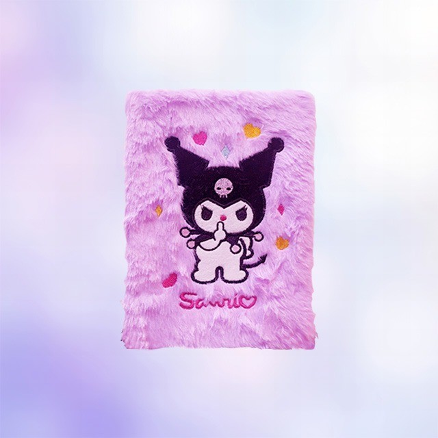 

ghg Notebook Buku Bulu Sanrio Kuromi Buku Diary Jurnal Bulu A5 - NBU-075