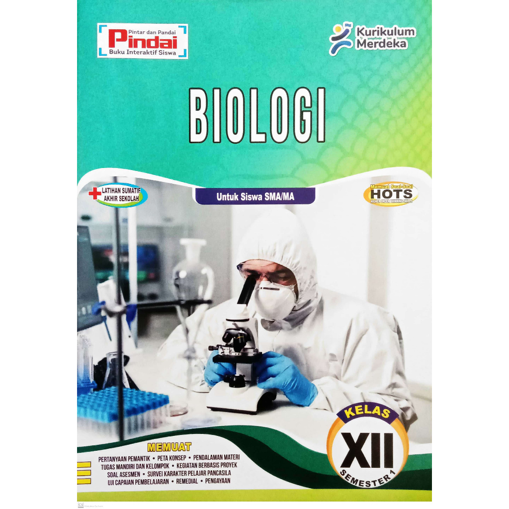 

Buku LKS Biologi Kelas 12 SMA/MA Semester 1 Kurikulum Merdeka