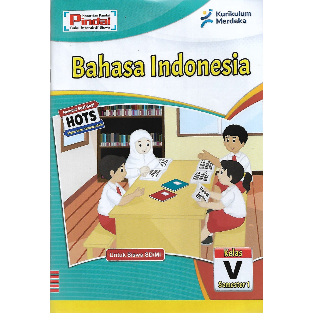 

Buku LKS Bahasa Indonesia kurikulum Merdeka Kelas 5 SD/MI Semester 1