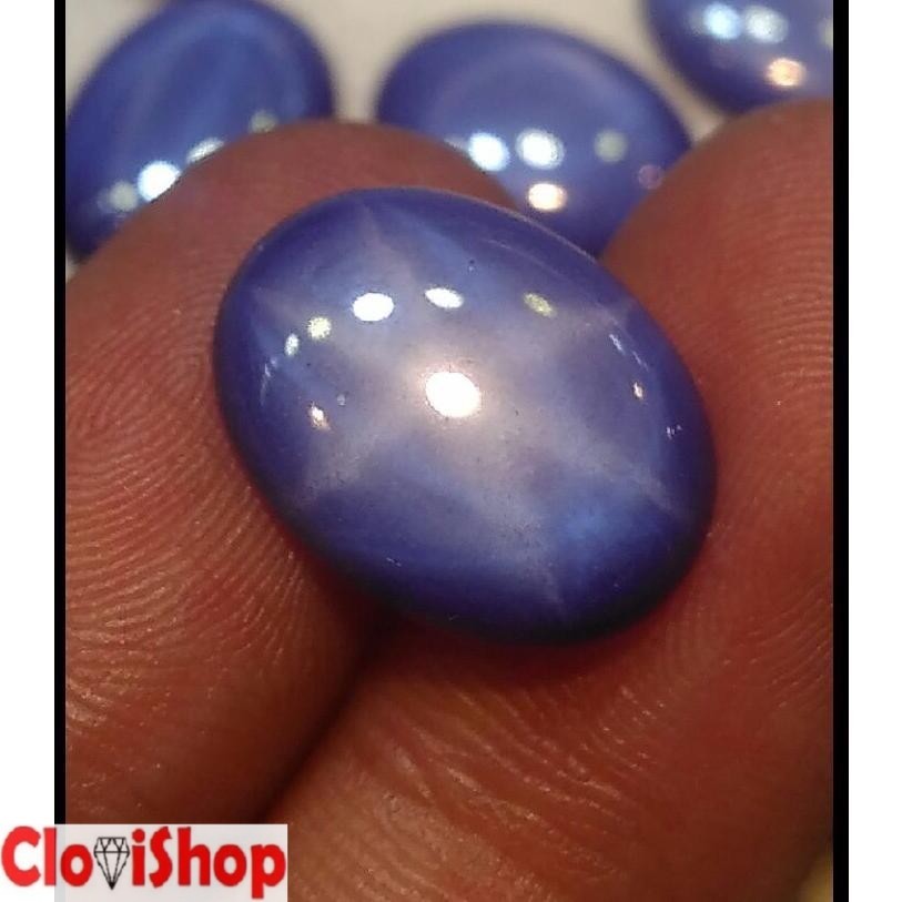 Batu Permata American Star Biru HQ