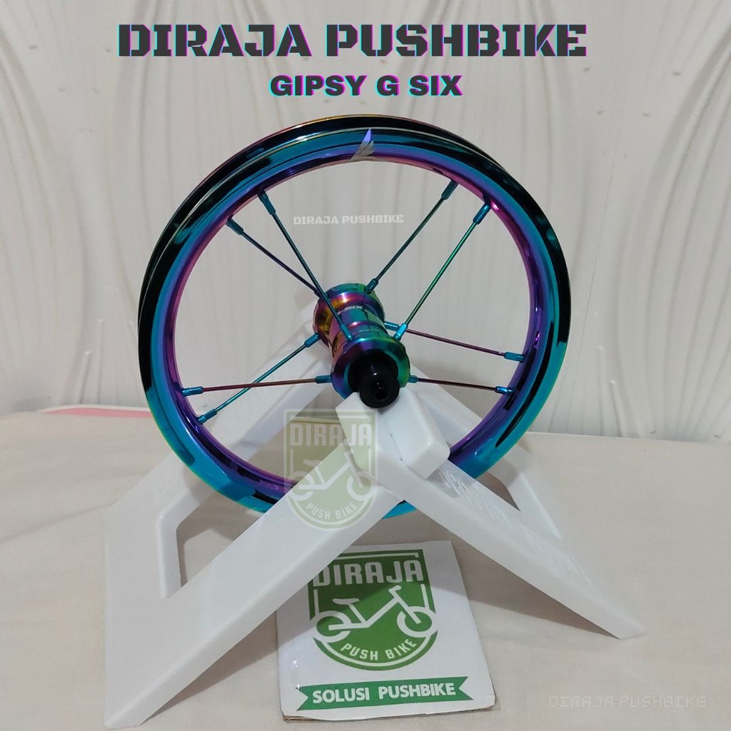 Wheelset GIPSY G SIX Pushbike Balance Bike 12 Inch Wheel Set Upgrade Race