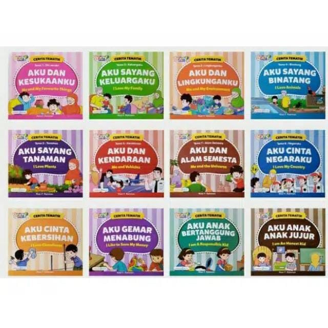 

PAKET ISI 12 BUKU - Cerita Anak Seri Tematik